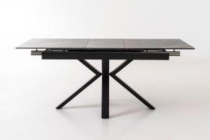 Extendable table with porcelain top 140/180*85*76 cm