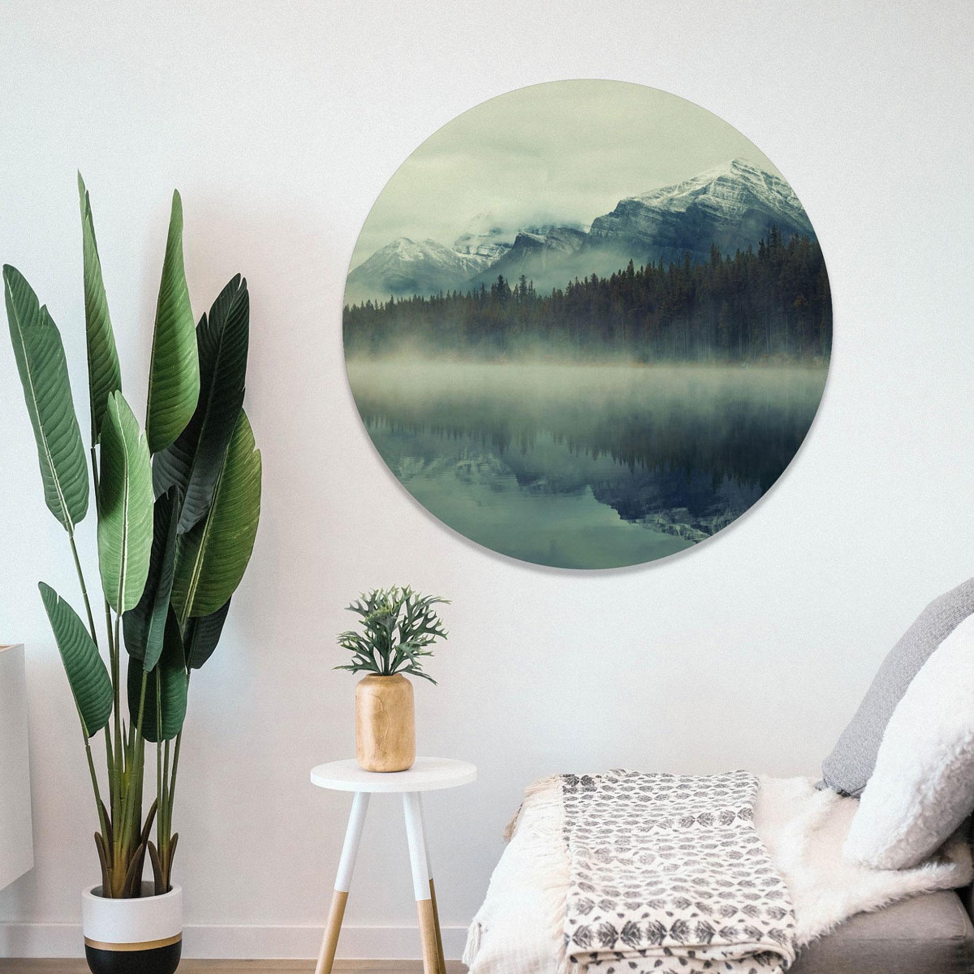 Round methacrylate frame 43 cm