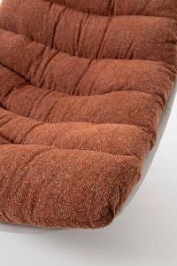 Arti 360º swivel armchair, caldera upholstery