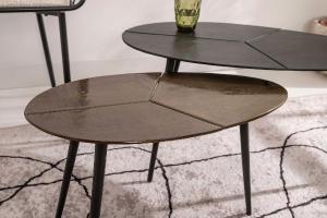 Couchtisch aus Metall, 60 cm