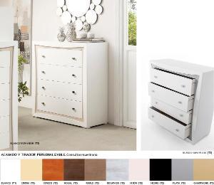 Berlin 4-drawer chest of drawers, 95 cm