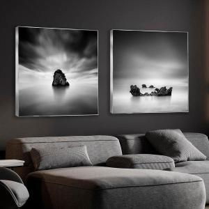 Cuadro cristal con marco 70*70 cm