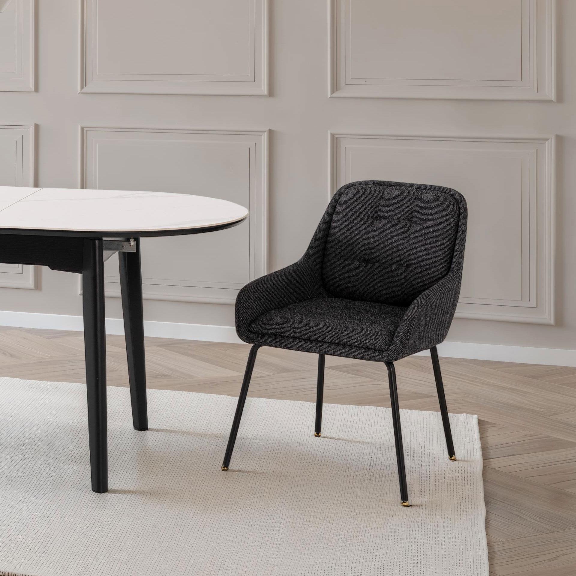 Chaise pivotante Belmont 360º, revêtement gris