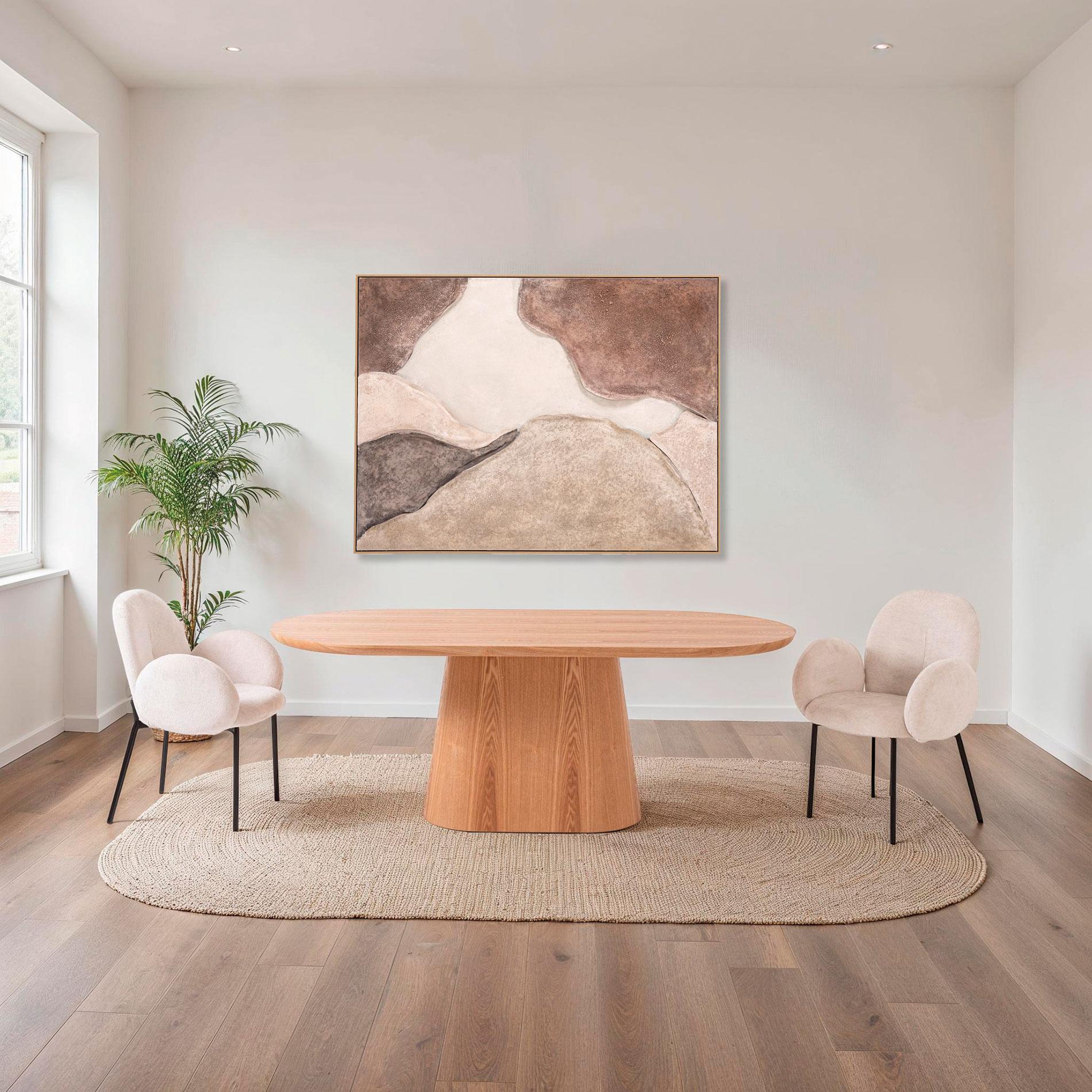 Cuadro oleo, marco madera 120x160 cm