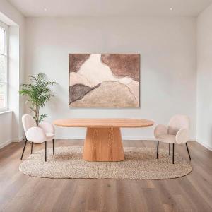 CUADRO OLEO 120*160 CM, MARCO MADERA