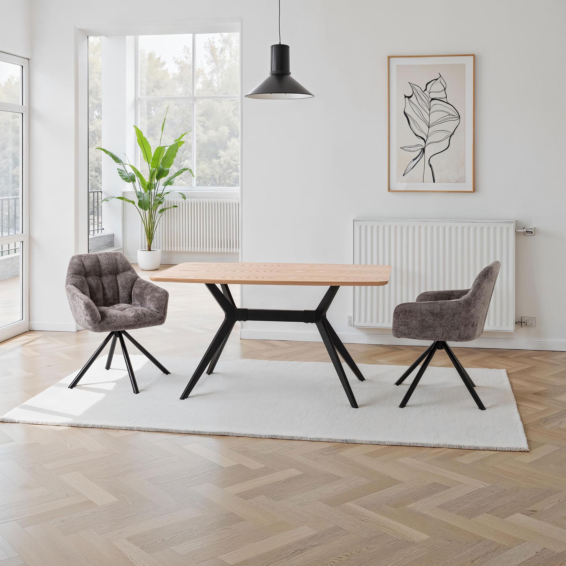 Iris 360º swivel chair