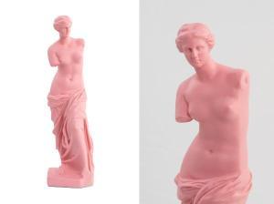 Pink Venus sculpture 30 cm