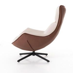 Hans 360º swivel armchair, caldera upholstery