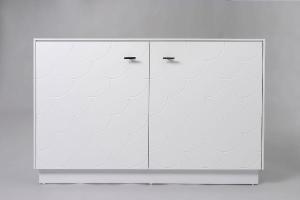 Consola Fish Tail 2 P lacado blanco 121*80*40 cm