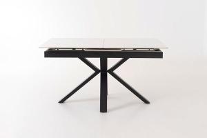 Extendable table with porcelain top 140/180*85*76 cm