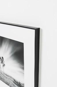 Set of 2 pictures with wooden frame 50*70 cm/unit.