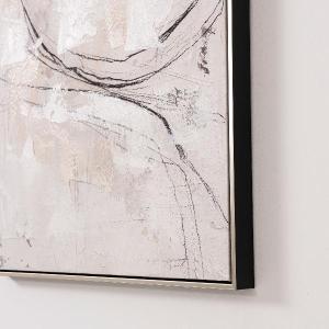 Set of 2 oil paintings 60*90*3.5cm, wooden frame
