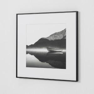 Set of 2 pictures with wooden frame 50*70 cm/unit.