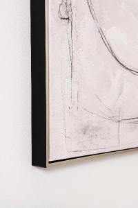 Set of 2 oil paintings 60*90*3.5cm, wooden frame