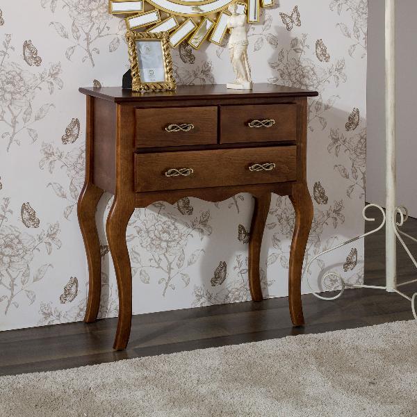 ENTRADA CLASICA 3 CAJONES ANCHO 70 CM. 70*80*33 CM