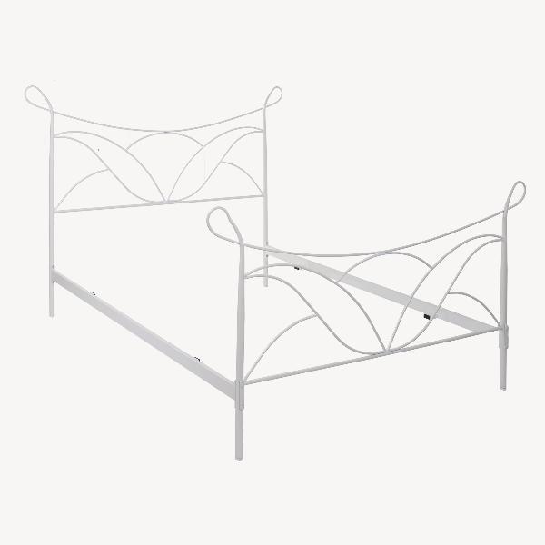 CAMA COMPLETA FORJA (CABECEROS RECTOS) CABECERO + PIECERO + LARGUEROS