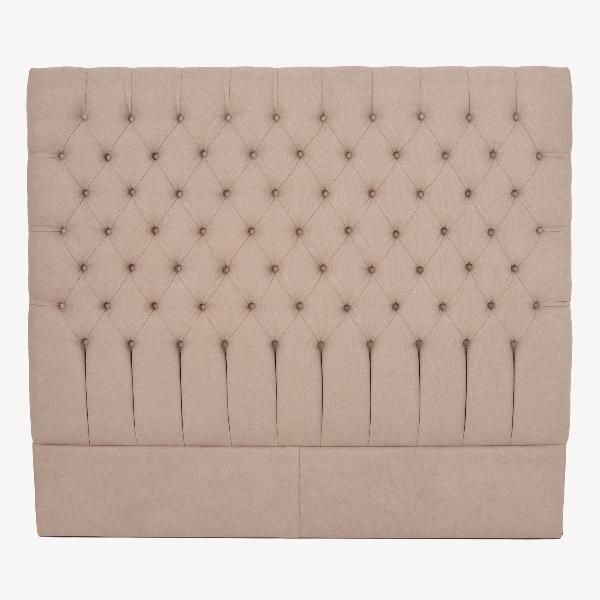 CABECERO CAPITONE ROMBO BOTONES HUNDIDOS (ALTURA 140 CM)