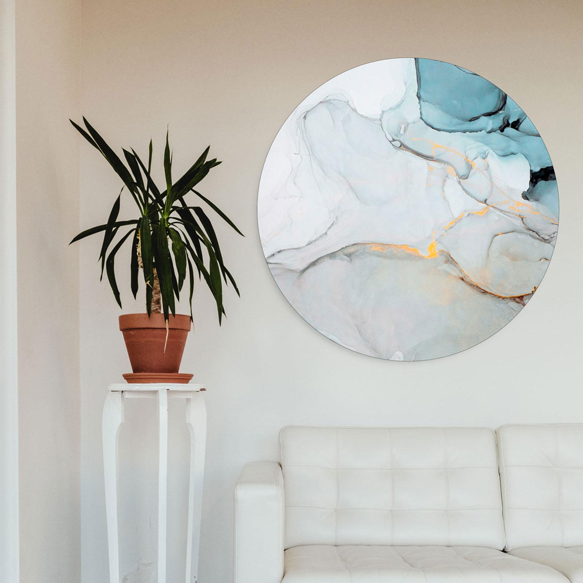Round methacrylate frame 43 cm