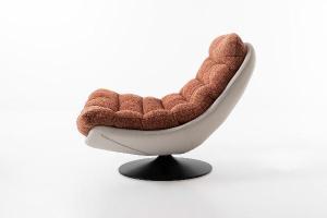 Arti 360º swivel armchair, caldera upholstery