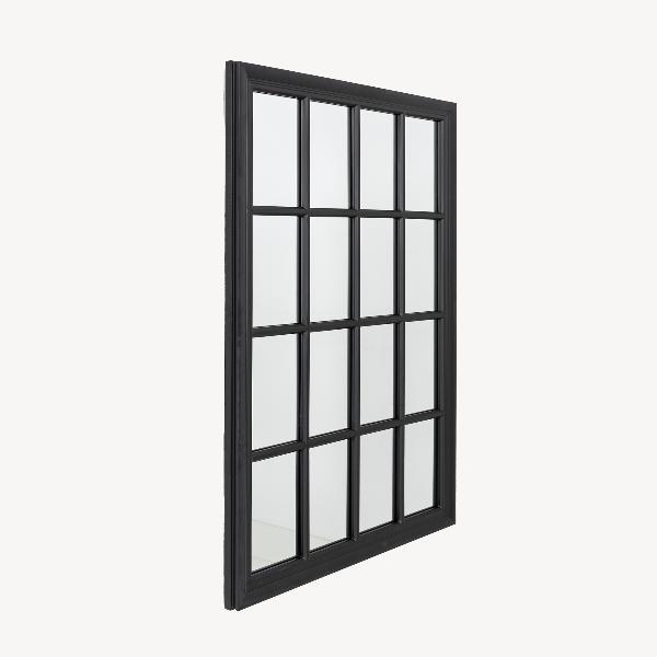 ESPEJO VENTANA 115*80 CM. NEGRO
