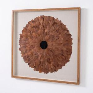 Display case with wooden frame 100*100 cm