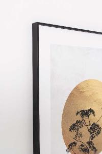 Lot de 2 tableaux avec cadres en bois 50*70 cm/unité.
