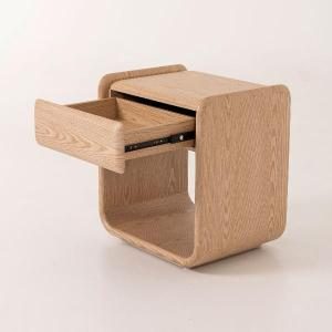 Mesita Pompeya en chapa roble