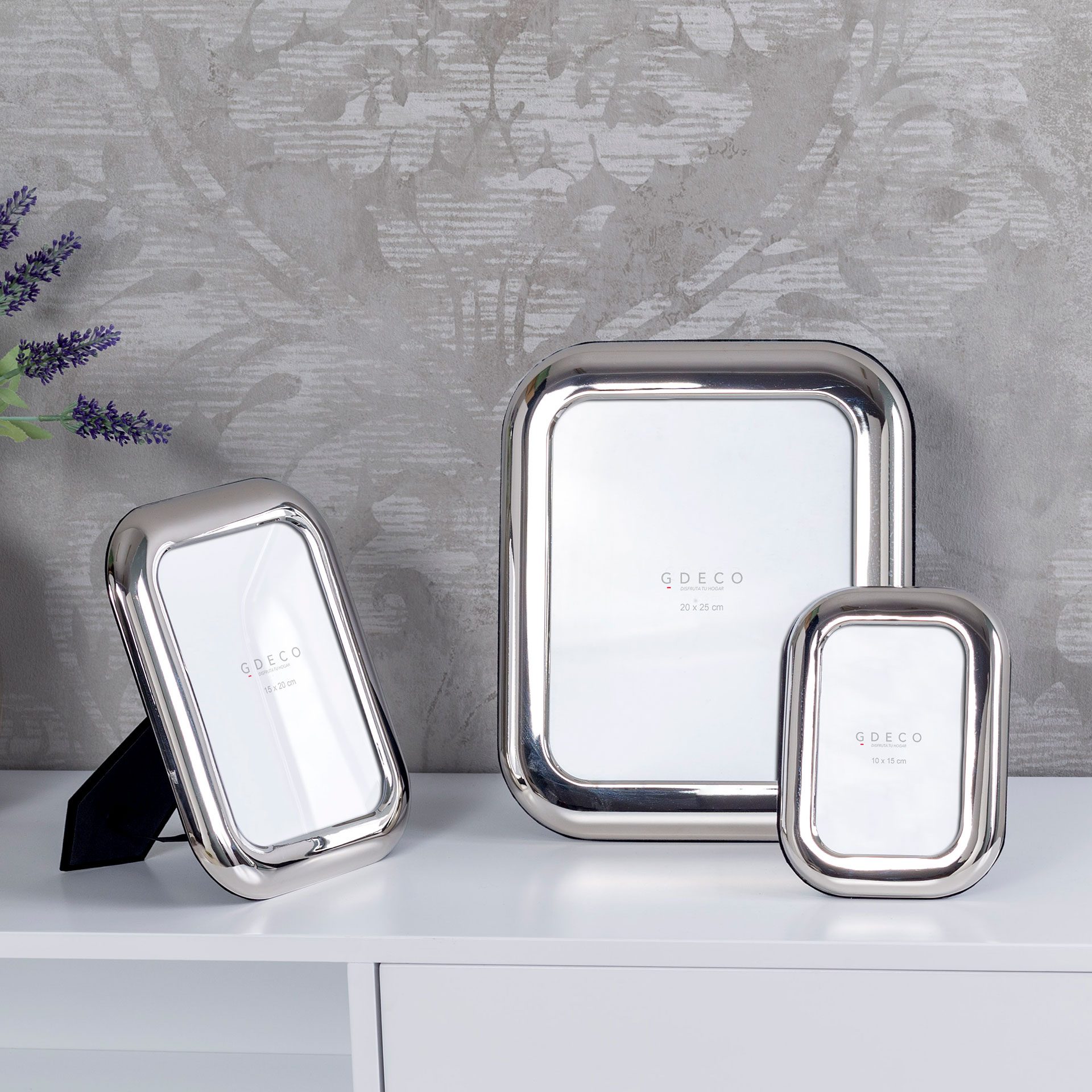 Portafotos plata 10*15 cm