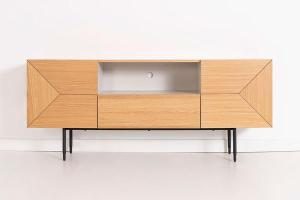 Aparador Kalmar chapa roble (KIT)