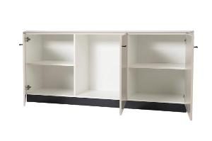 Diamond 3 P lacquered Mink sideboard 182*80*40 cm