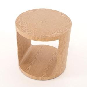 Mesita auxiliar Judith, chapa madera roble 50*50*50 cm