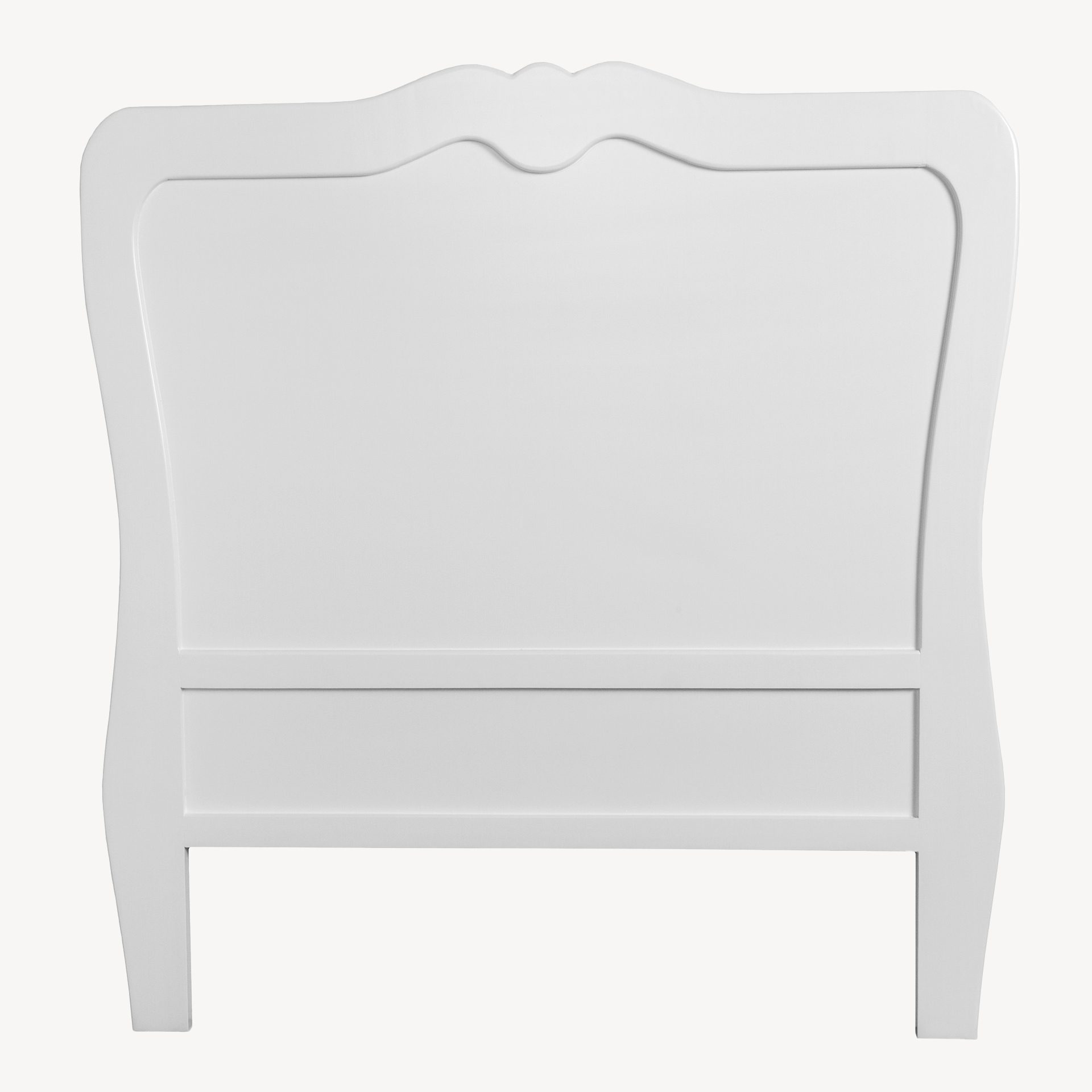 Cabecero curvo madera cama 135 y 150 cm