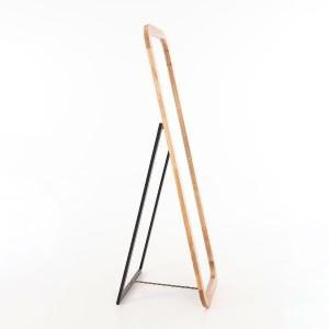 Specchio da terra 150*50 cm, legno di quercia