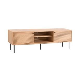 Mueble TV Nela chapa roble (KIT)