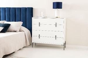 Cómoda Milán 4 cajones acabado lacado