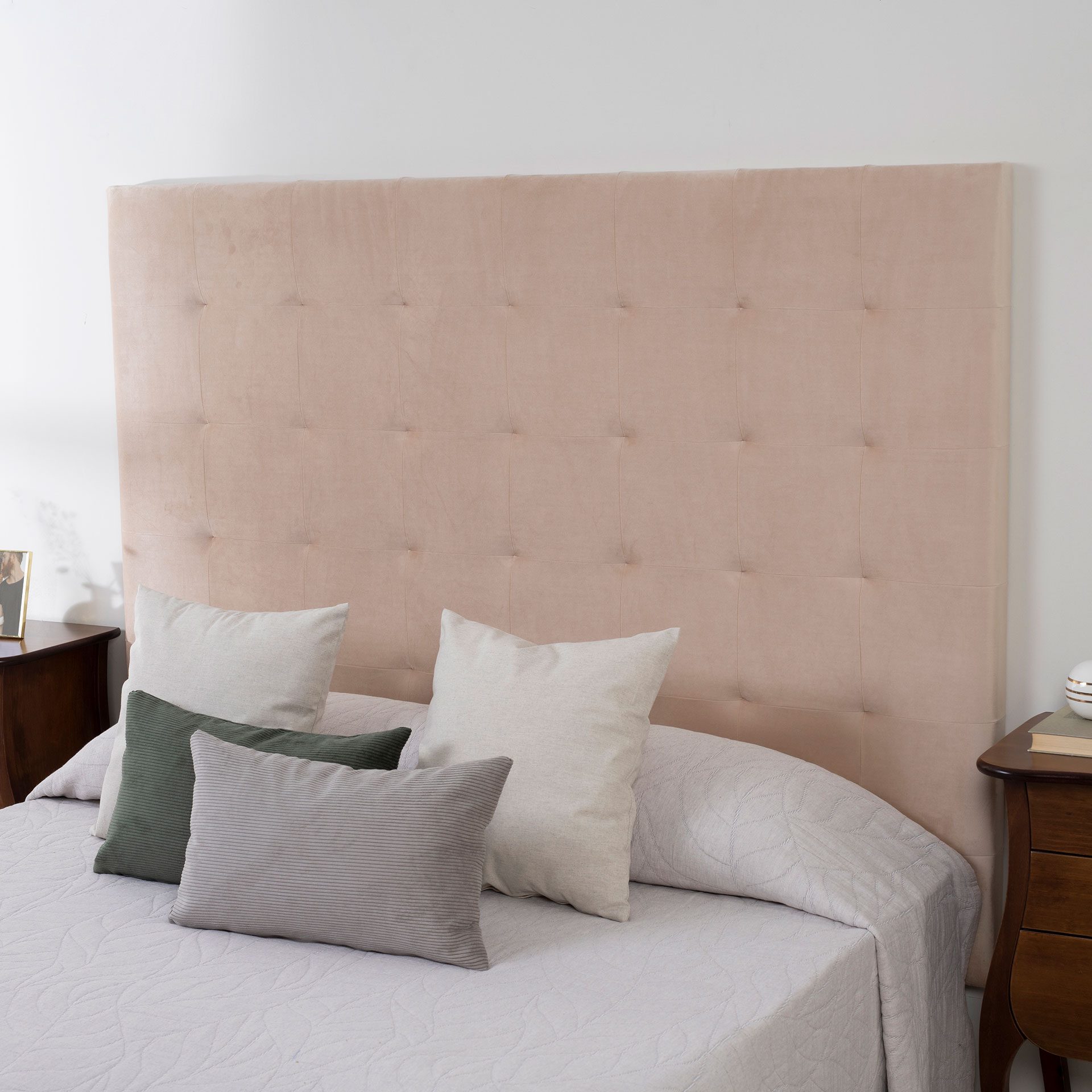 Cabecero capitone cuadrado 100*100 cm