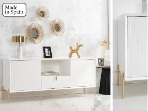 Mueble TV Milán de 2 puertas y cajón 160 cm