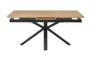 Mesa extensible chapa roble 160/200*90*75 cm