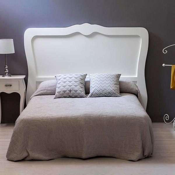 CABECERO MADERA CURVO (ELEGIR TAMAÑO Y TAPIZADO)