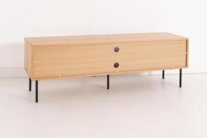 Mueble TV Nela chapa roble (KIT)