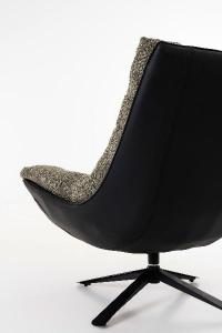Fauteuil pivotant Ray 360º, revêtement vert