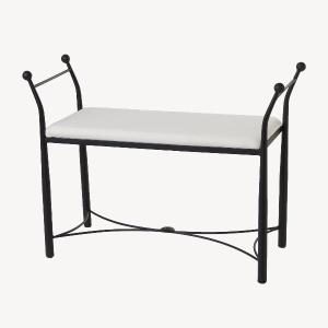 Banqueta forja 90*68*35 cm
