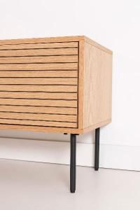 Mueble TV Nela chapa roble (KIT)