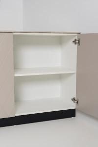 Diamond 3 P lacquered Mink sideboard 182*80*40 cm