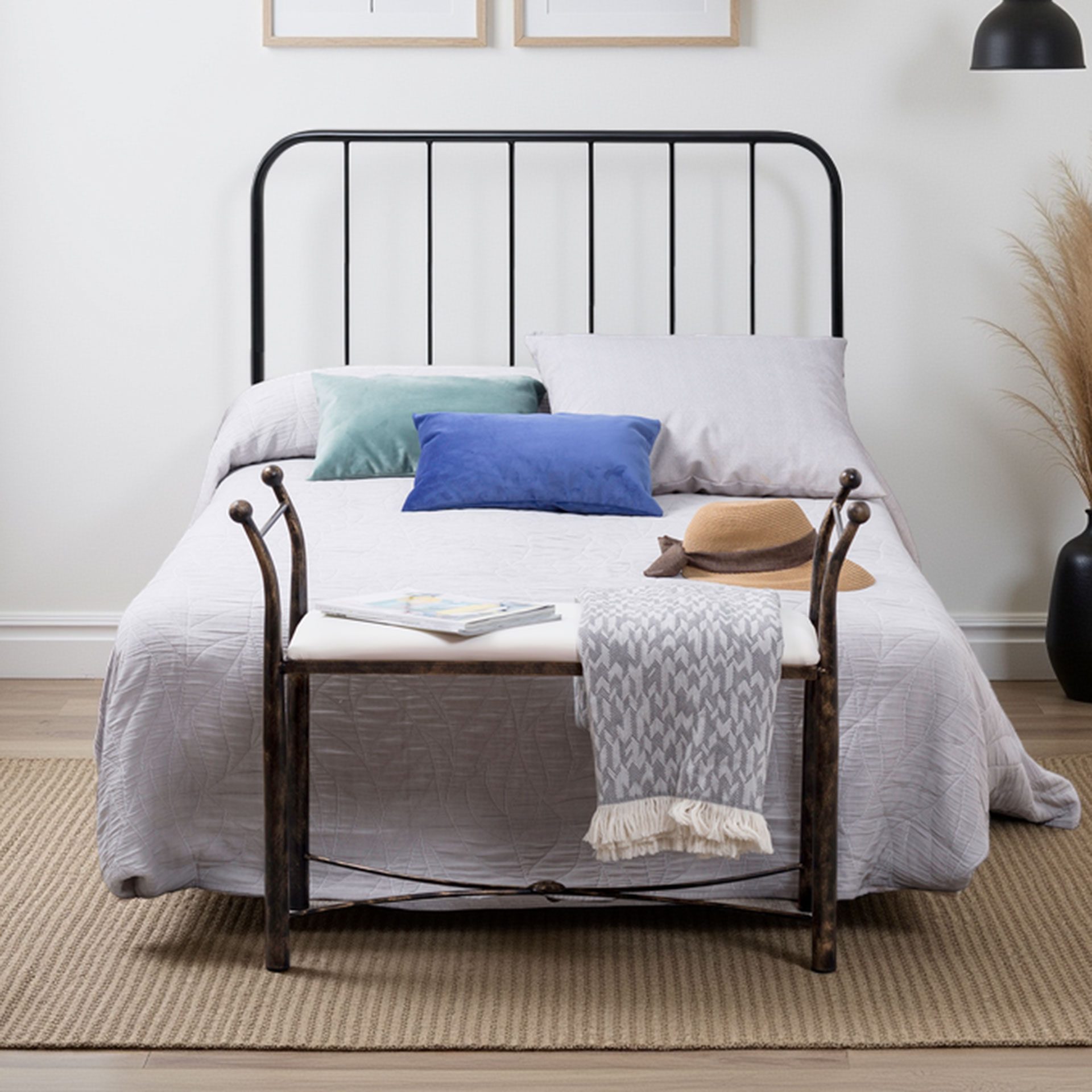 Cabecero forja 90 cm