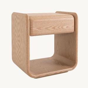 Mesita Pompeya en chapa roble