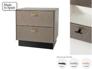 Mesita Diamond 2 C lacado perlado 51*50*34