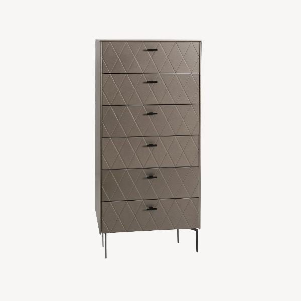 SINFONIER DIAMOND 6 CAJONES, GUIA FRENO 62*110.5*42 CM. LACADO PERLADO