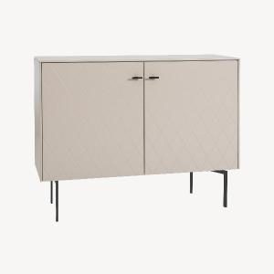 Mueble TV Diamond 3 P lacado perlado 180*50*40 cm