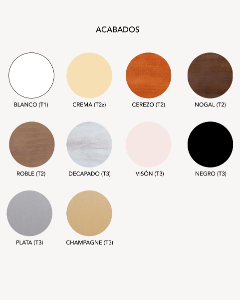 Aparador lacado push 140 cm